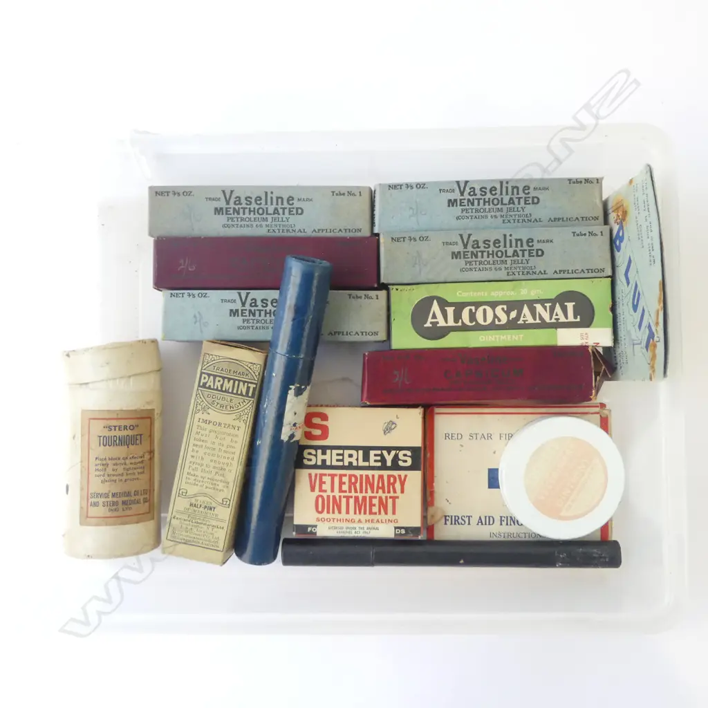 15PCS MEDICAL ITEMS – TOURNIQUET, THERMOMETERS, FIRST AID, VASELINE ETC  Image 1++