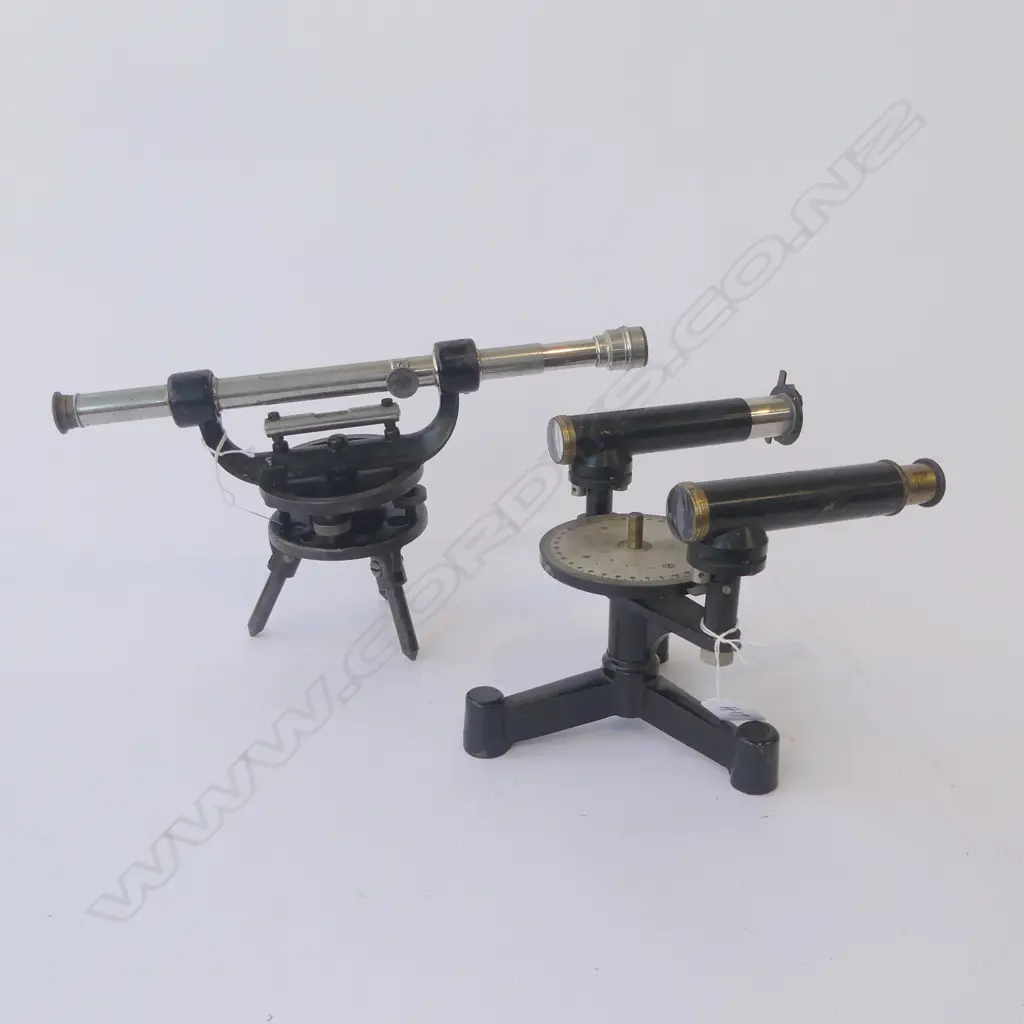 OLD THEODOLITE + RANGE FINDER H.165mm Image 1++