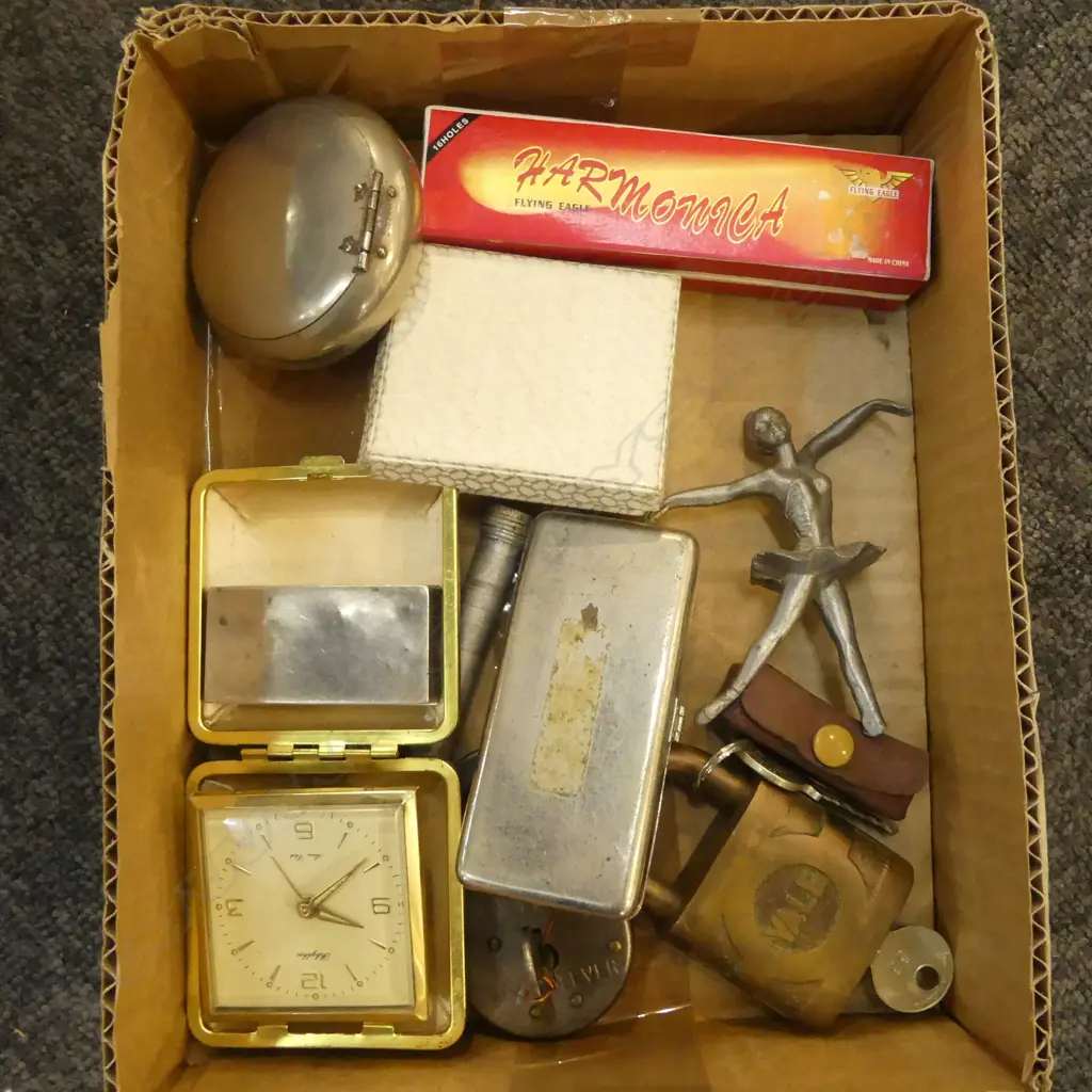 TRAVEL CLOCK, LOCKS ETC Image 1++