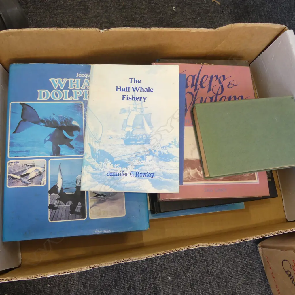 COLLECTION OF 10 HISTORIC WHALING BOOKS NZ SAMOA ETC Image 1++