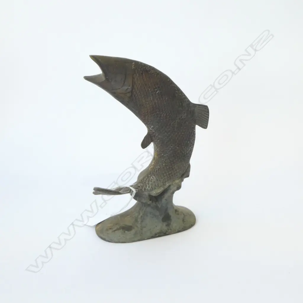 BRONZE TROUT ORNAMENT H.210mm Image 1++