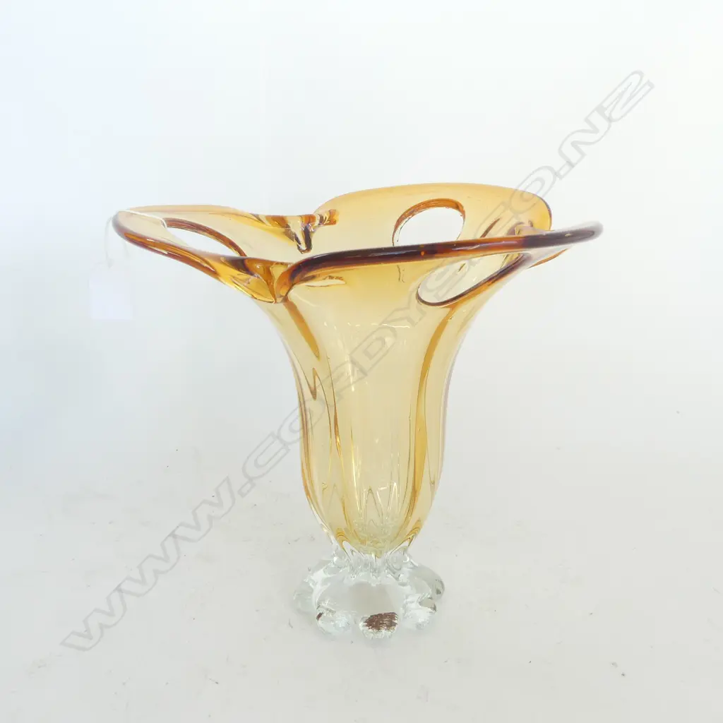 ART GLASS VASE H.230mm Image 1++