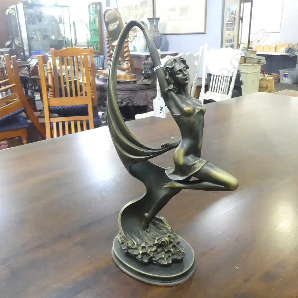 DECO STYLE RESIN FIGURINE H.480mm Image 1++
