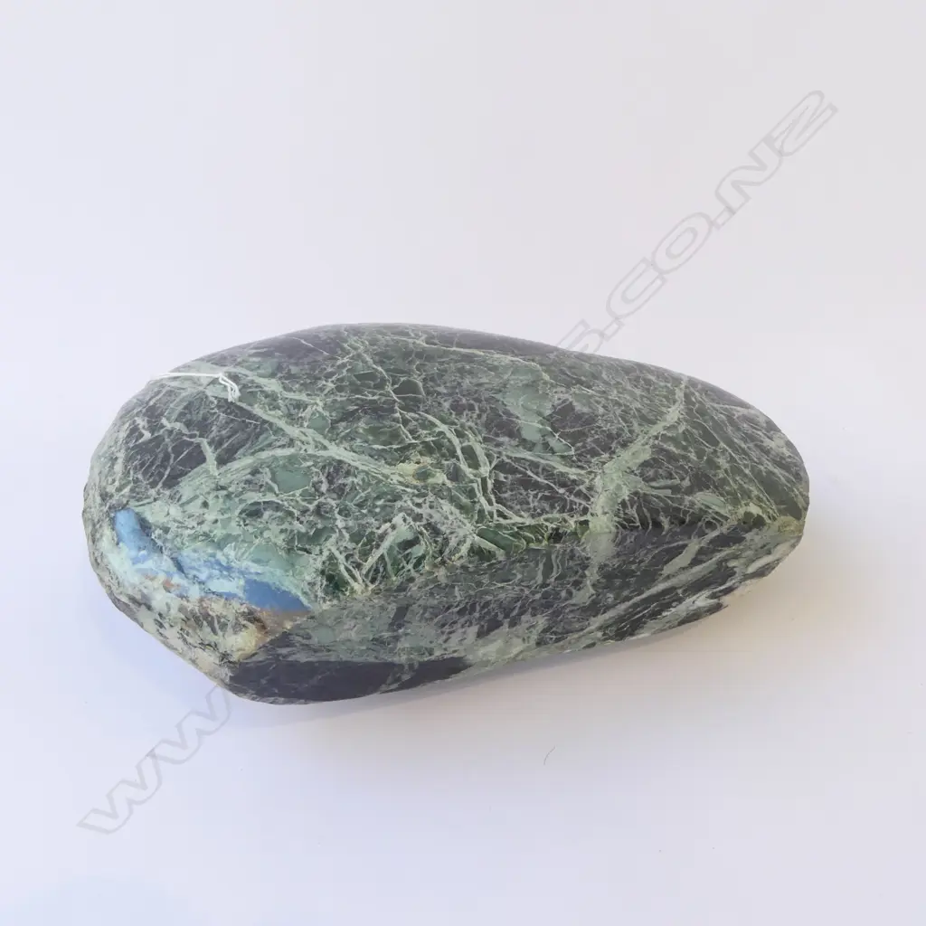 9KG MARBLISED POUNAMU BOULDER, POLISHED L.310mm Image 1++