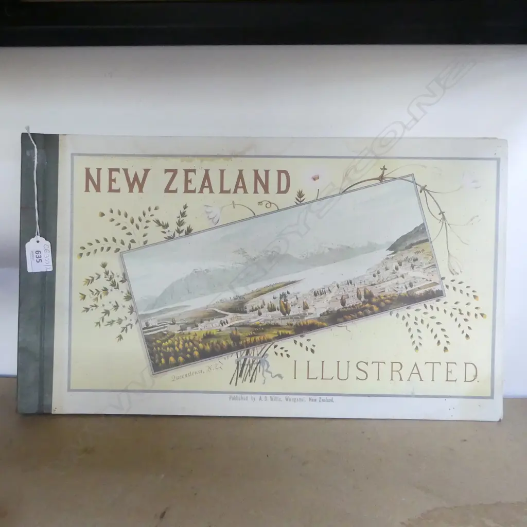 'New Zealand Illustrated. The Story of New Zealand and Descriptions of its Cities and Towns... The Natural Wonders of New Zealand' Image 1++