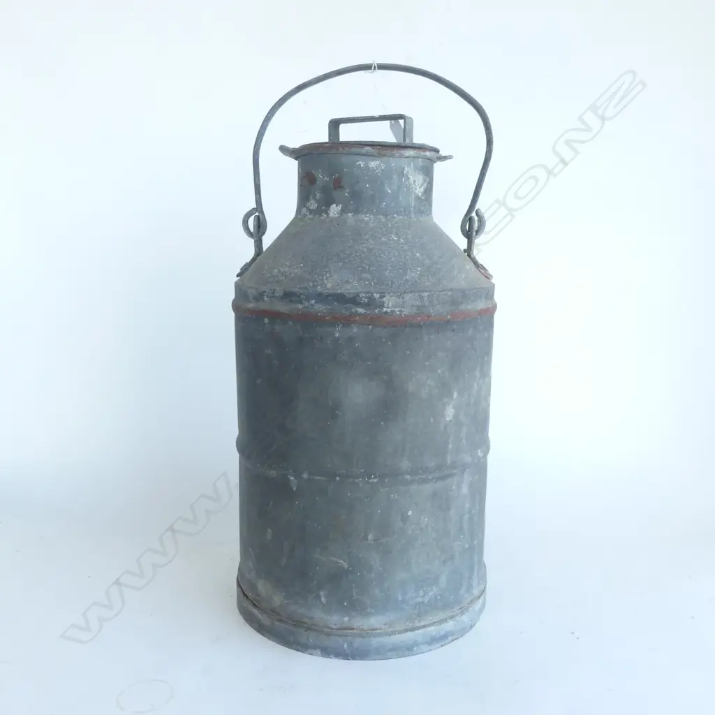VINTAGE METAL CREAM / MILK CAN H.500mm Image 1++