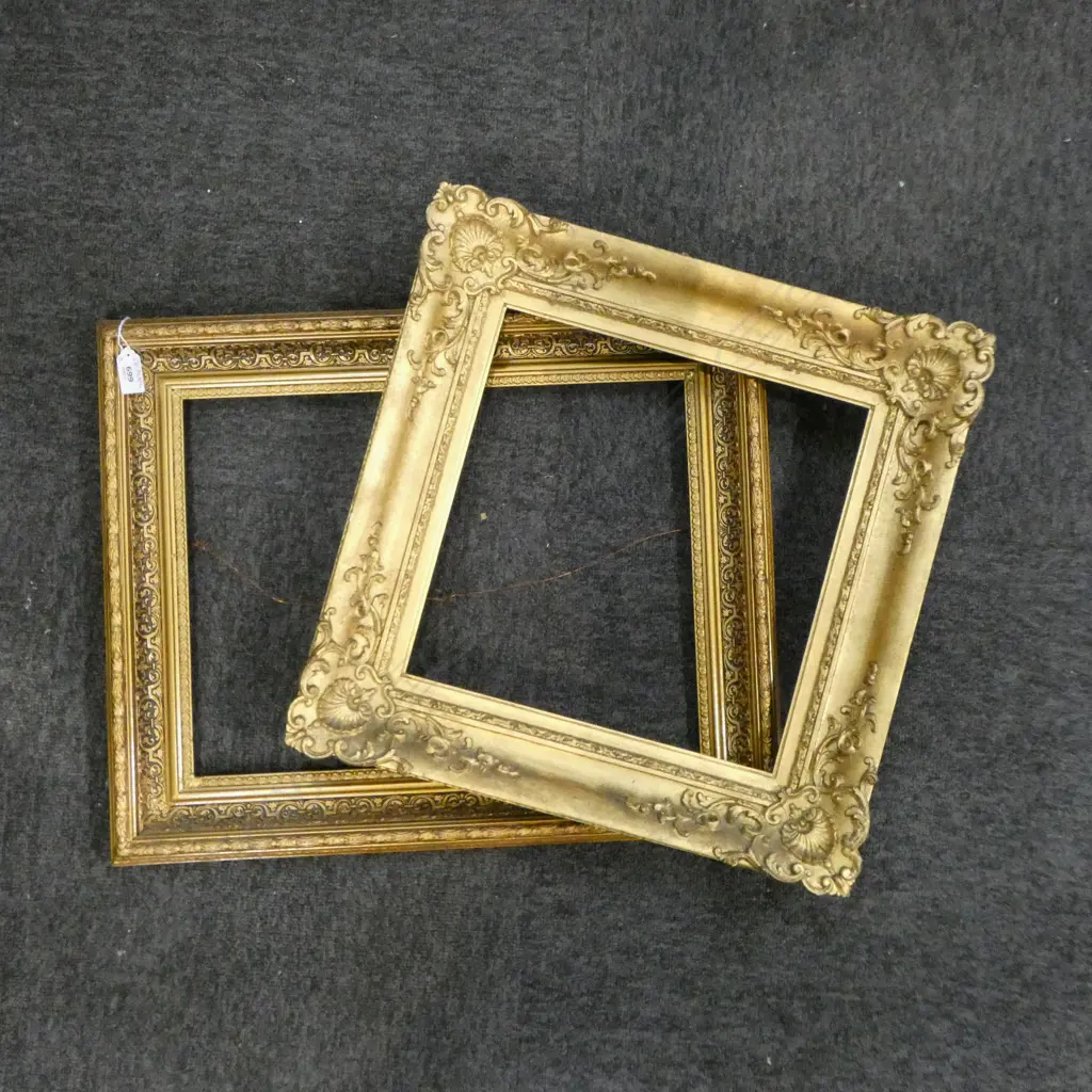 2 GILT FRAMES 440x545mm overall Image 1++