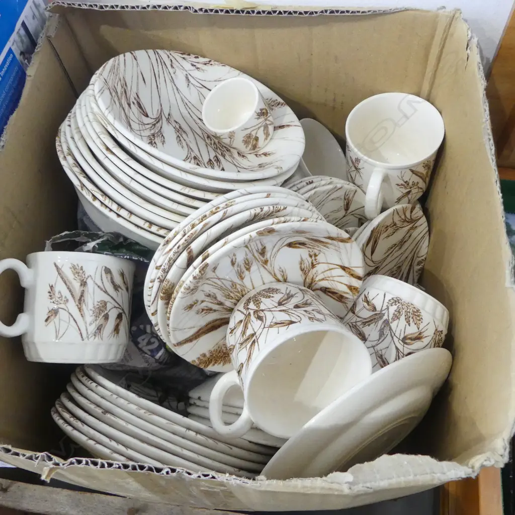 IRONSTONE DINNER SET Image 1++