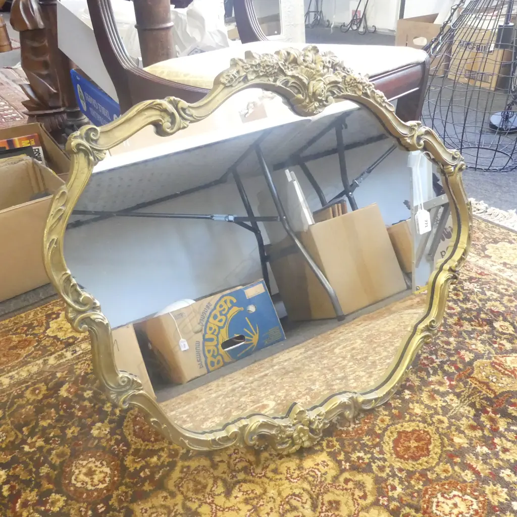 FRAMED MIRROR 530mm x 650mm  Image 1++