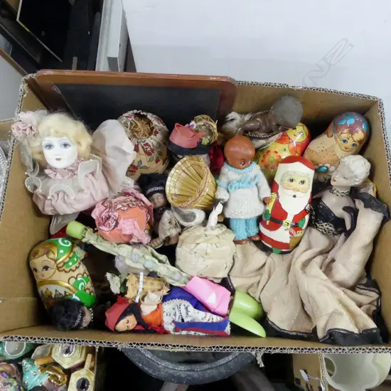 RUSSIAN STACKING DOLLS, ETC