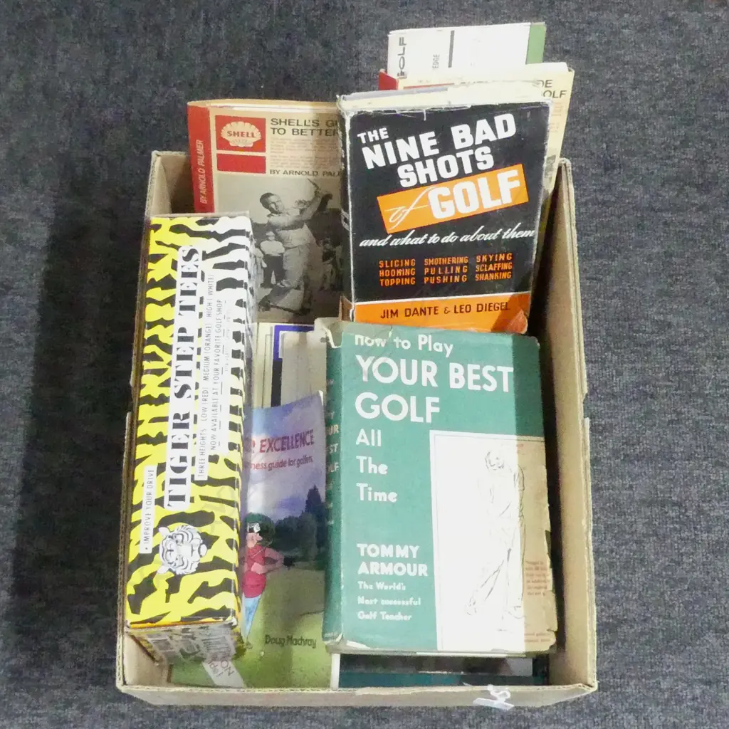 VINTAGE GOLF PUBLICATIONS & GOLF PUTTING MACHINE Image 1++