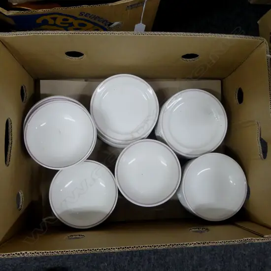 COLLECTION OF CROWN LYNN HOTEL WARE PLATES & BOWLS