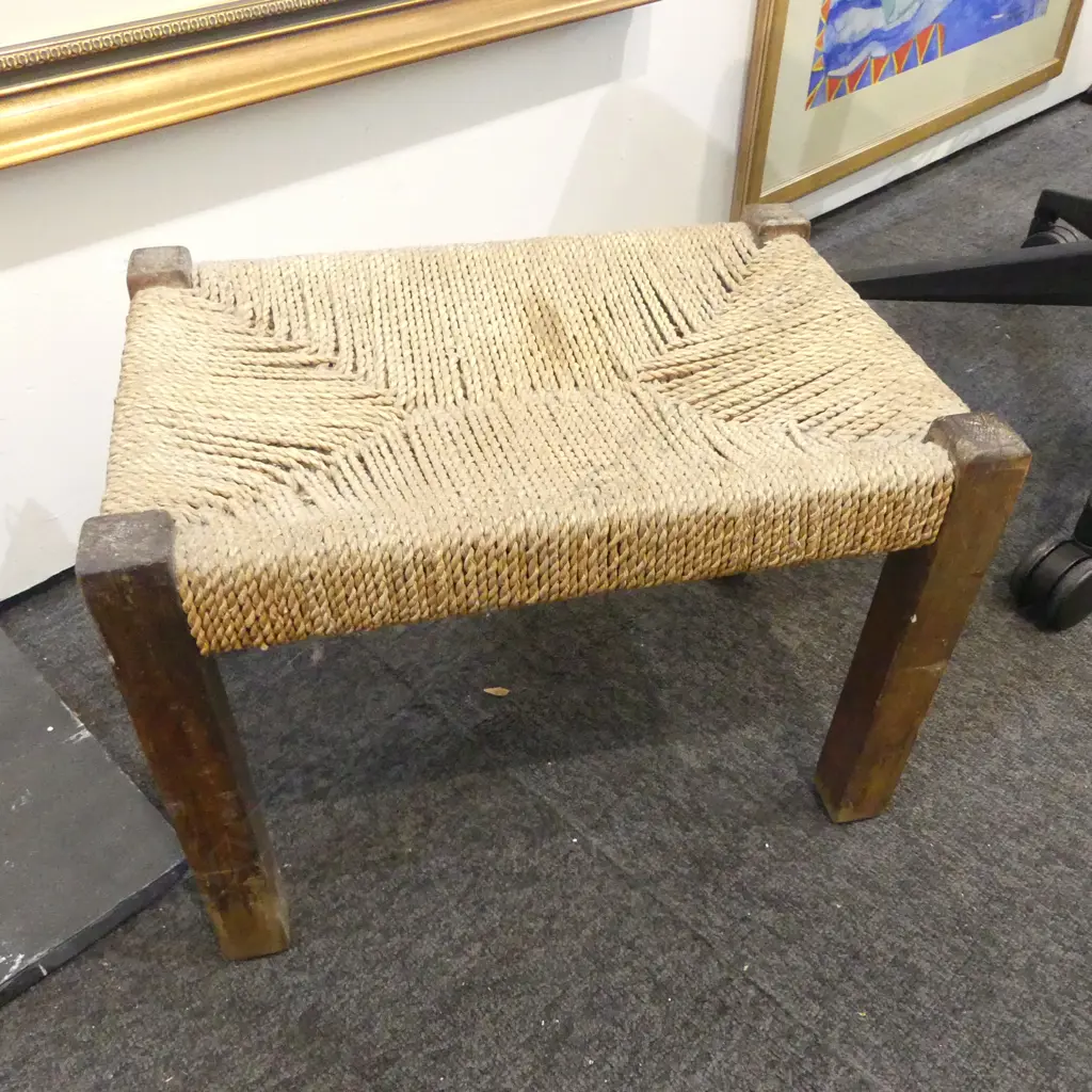 WOVEN STOOL W.430mm Image 1++