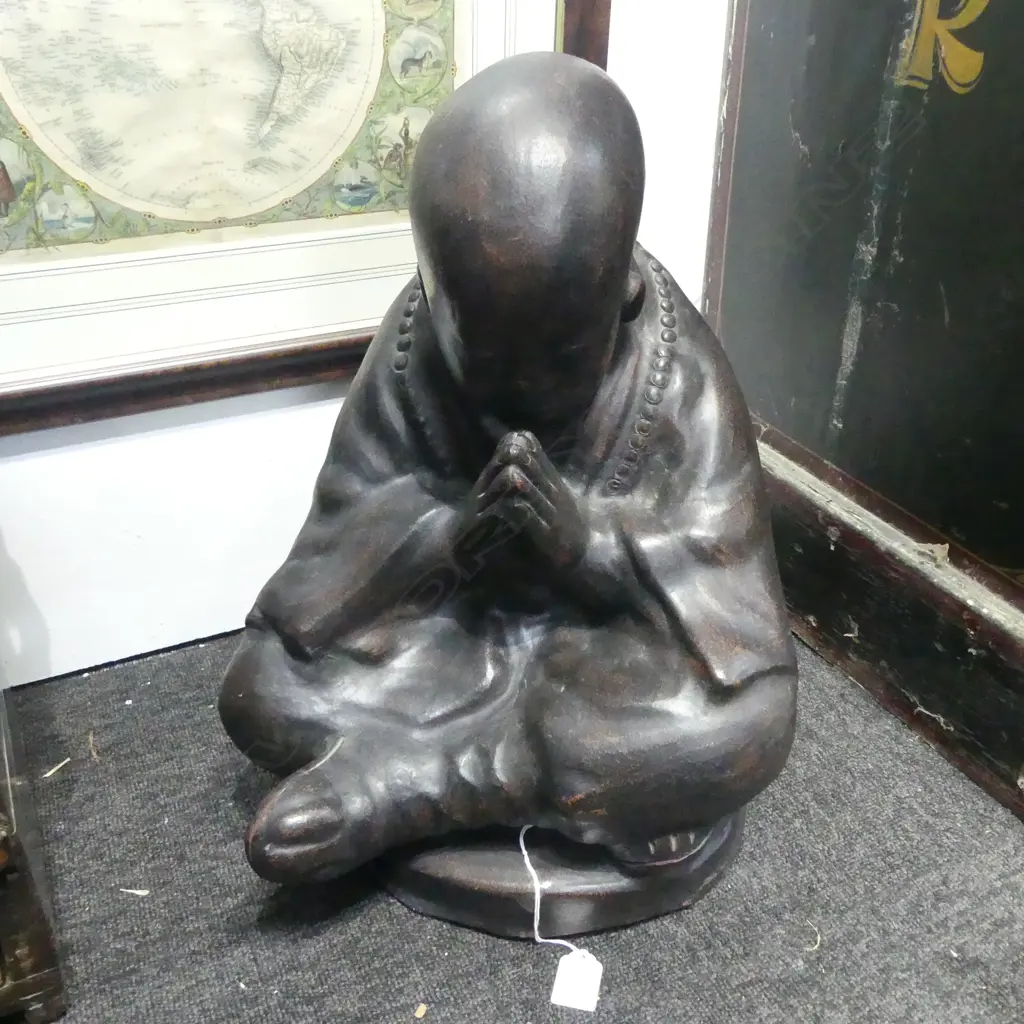  TERRACOTTA BUDDHA H.460mm Image 1++