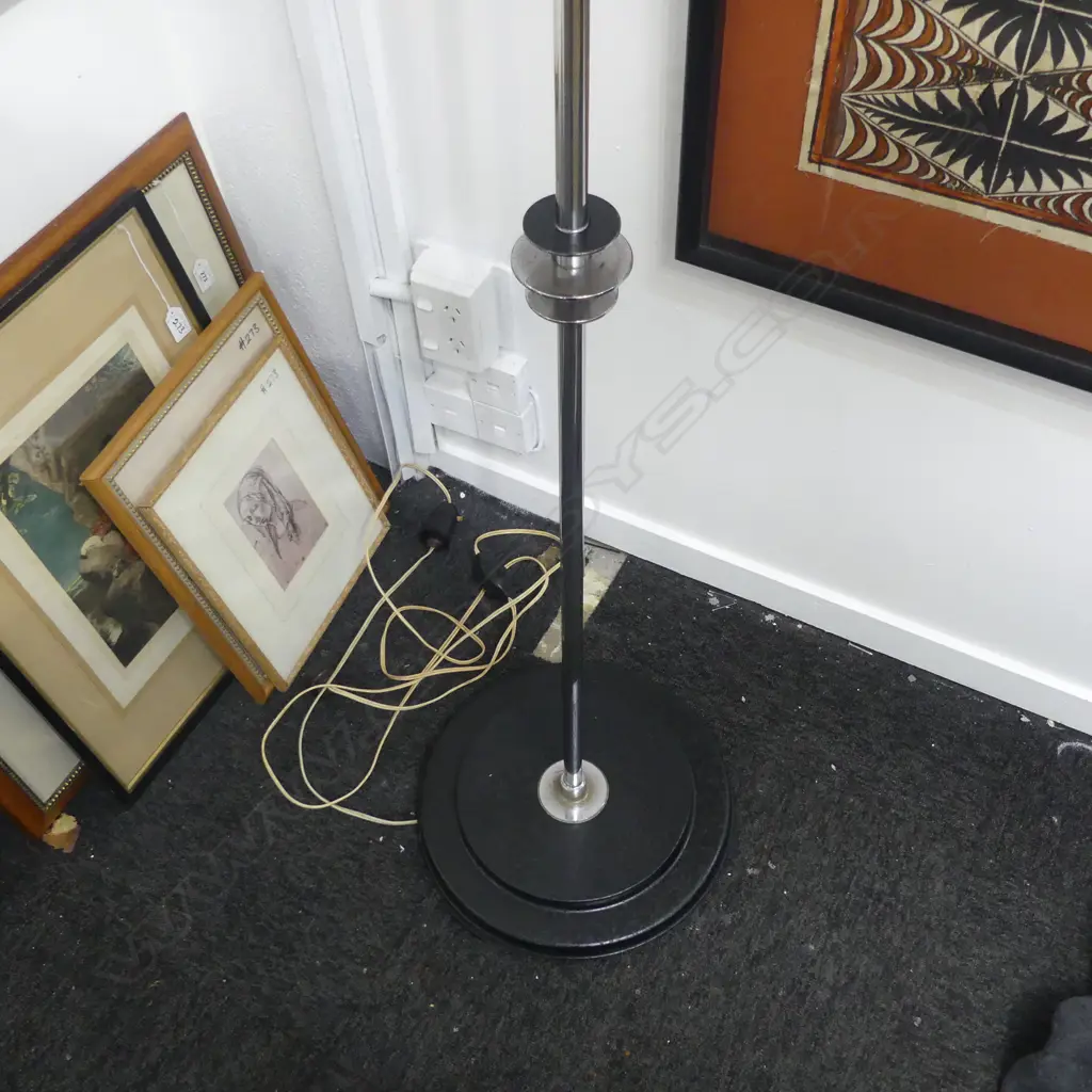 DECO FLOOR LAMP; IN WORKING CONDITION H1558MM Image 1++
