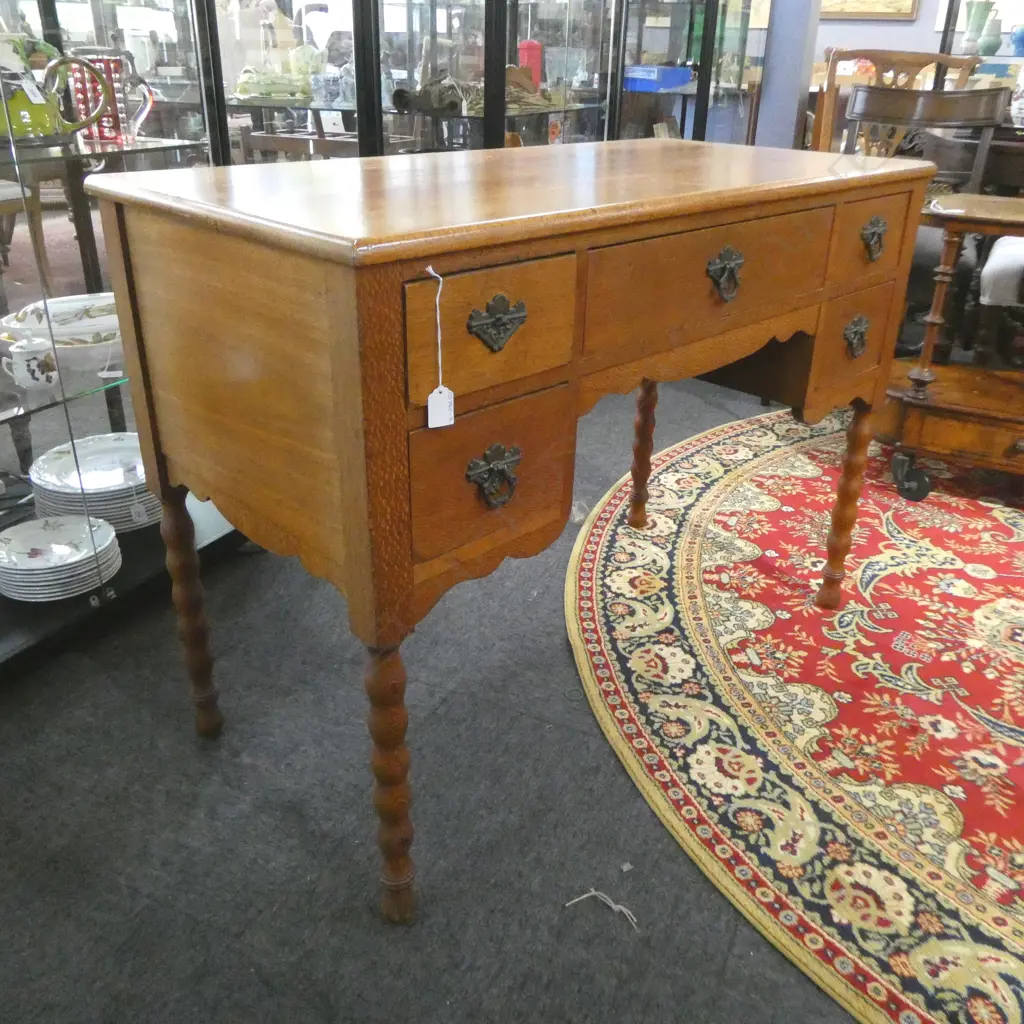 5 DRAWER DESK 1030x500x760mm Image 1++