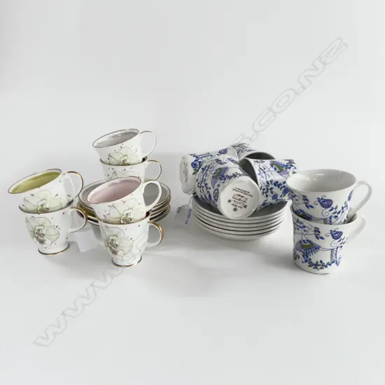 6 SUSIE COOPER C/S + 6 NORWAY LOTTE C/S