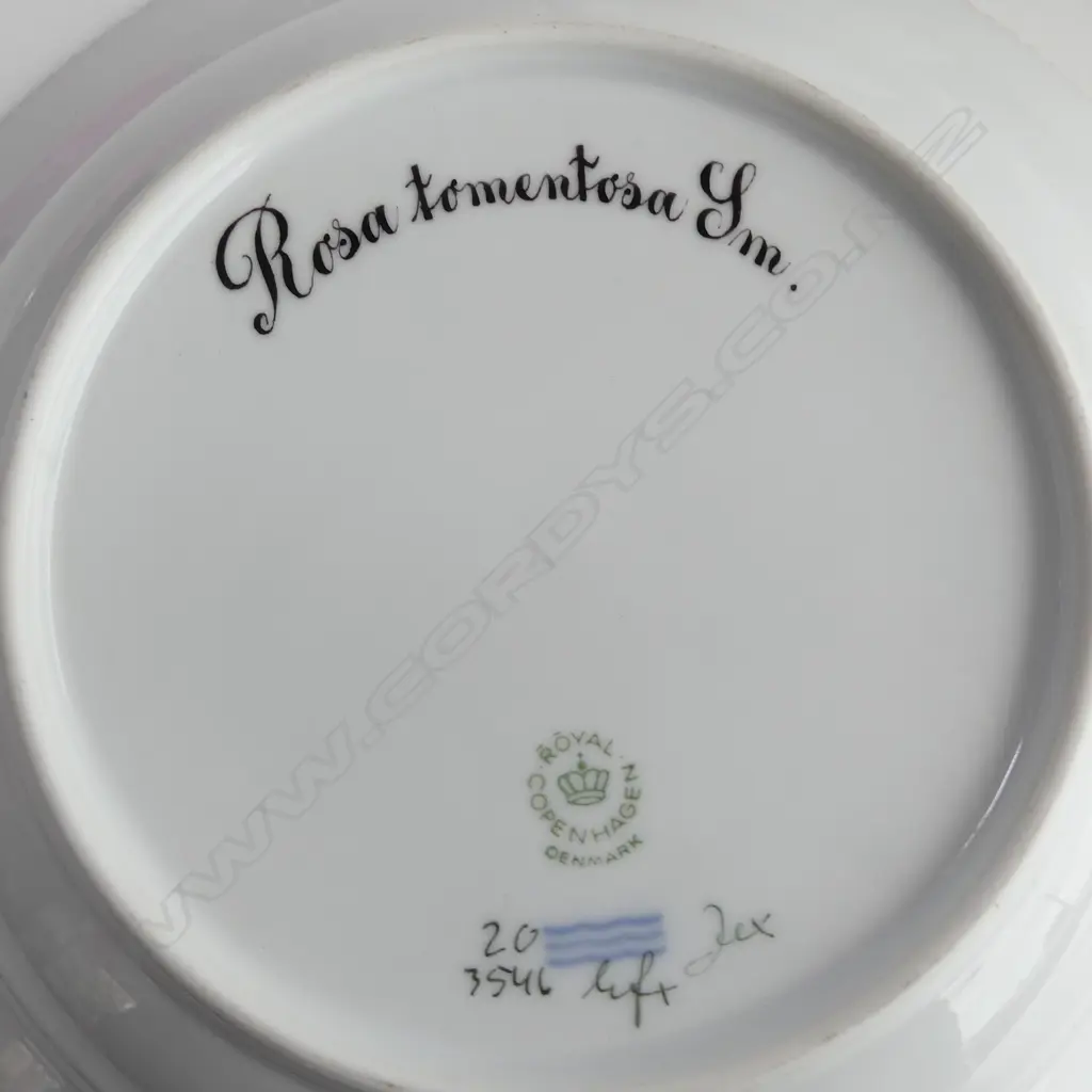 ROYAL COPENHAGEN DENMARK FAUNA DINNER CHINA; 6 BOWLS + COMPORT H.140mm Image 1++