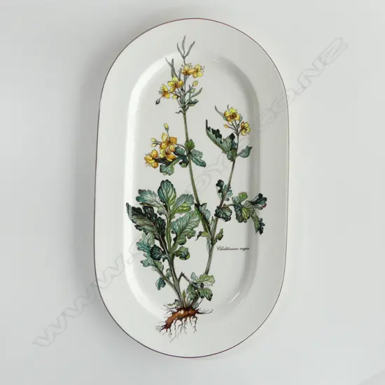 VILLEROY & BOCH 'BOTANICA' LARGE DISH W.445mm