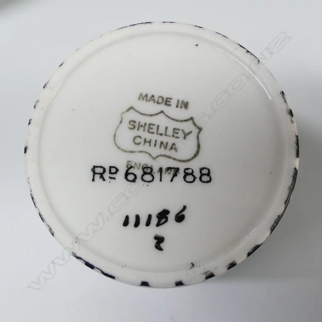 COLLECTION OF OILY PATTERN SHELLEY CHINA SOME FAULTS Image 1++