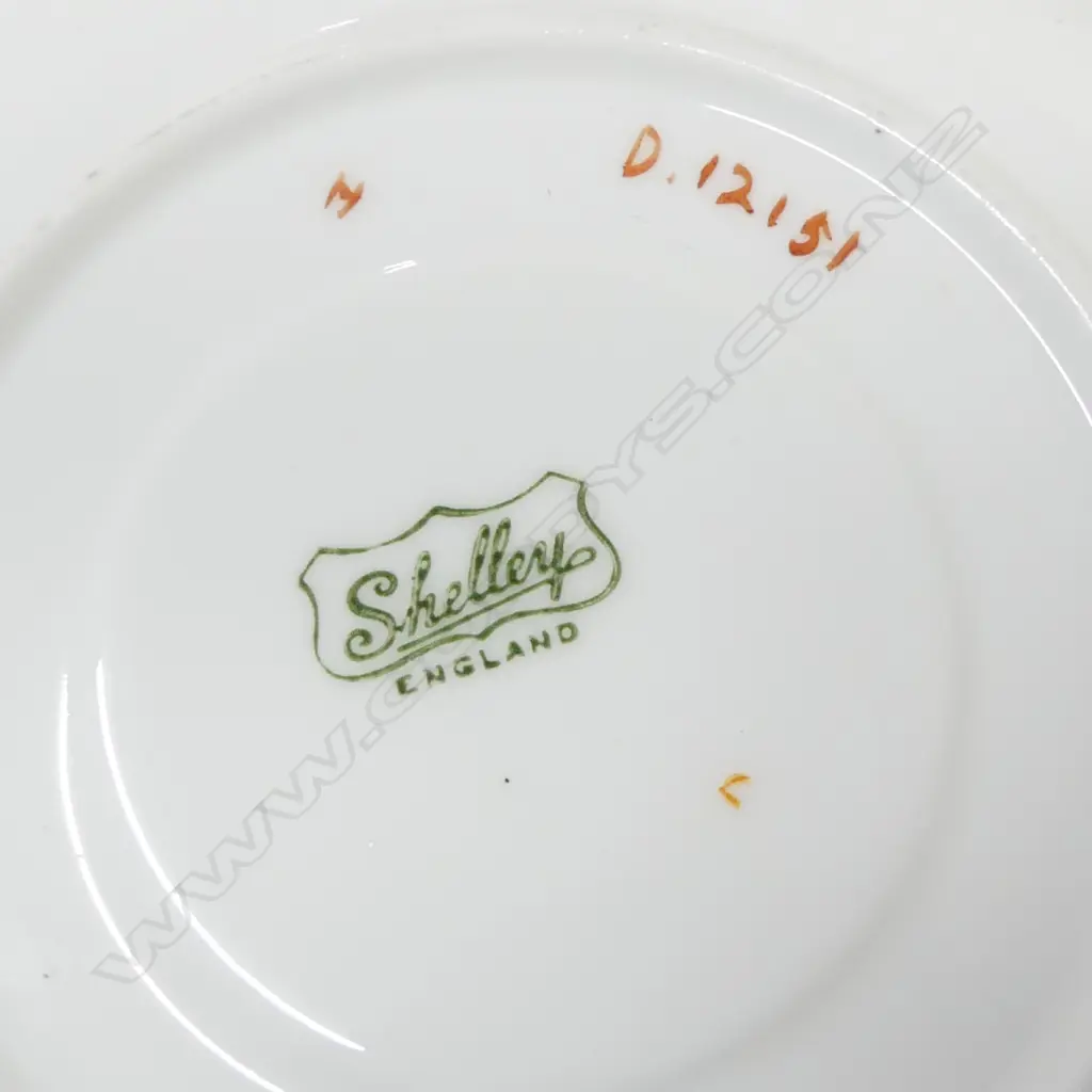 6 SHELLEY CHINA CSPS SETS VARIOUS PATS Image 1++