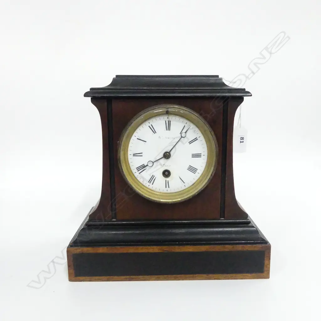 ANTIQUE FRENCH MANTLE CLOCK H240MM Image 1++