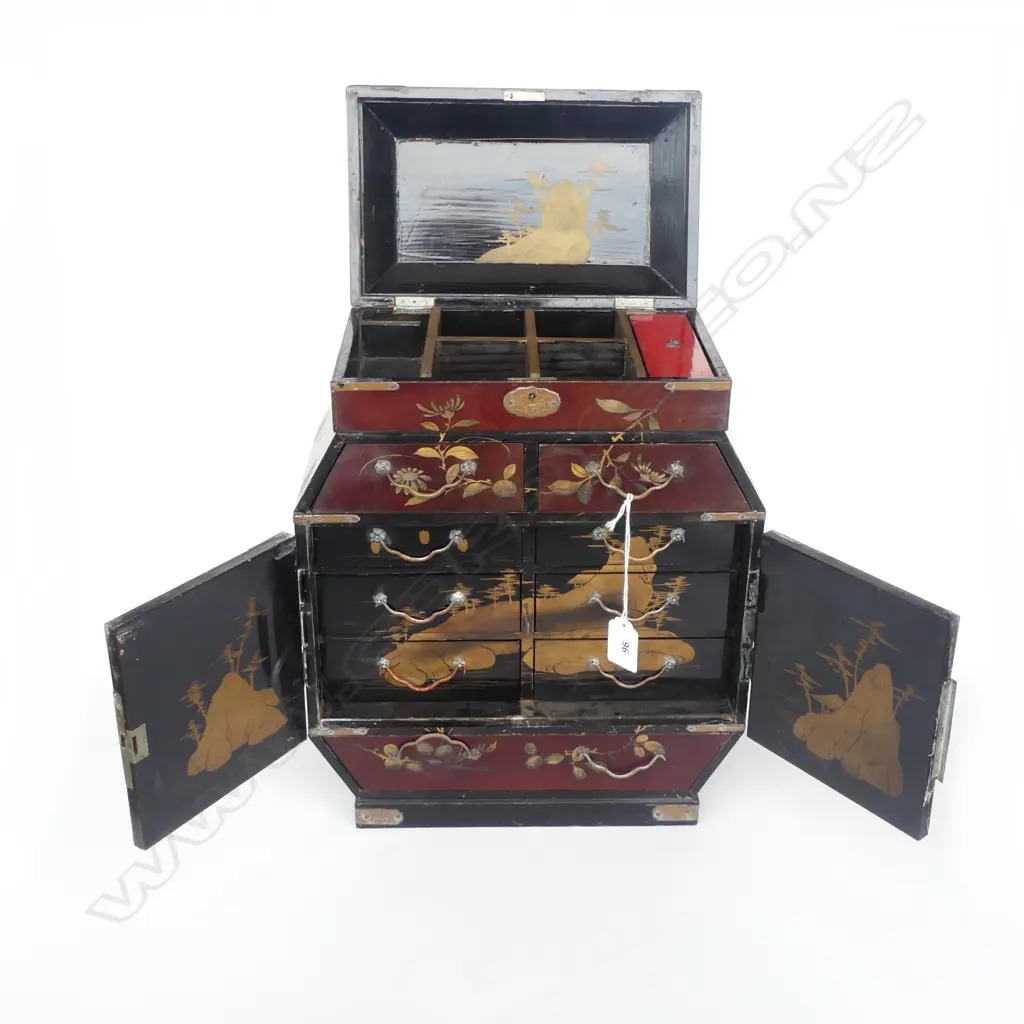 ORIENTAL JEWELLERY BOX H.365mm Image 1++