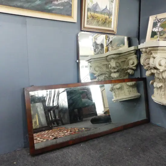 2 LARGE MIRRORS; LARGEST 760x910mm