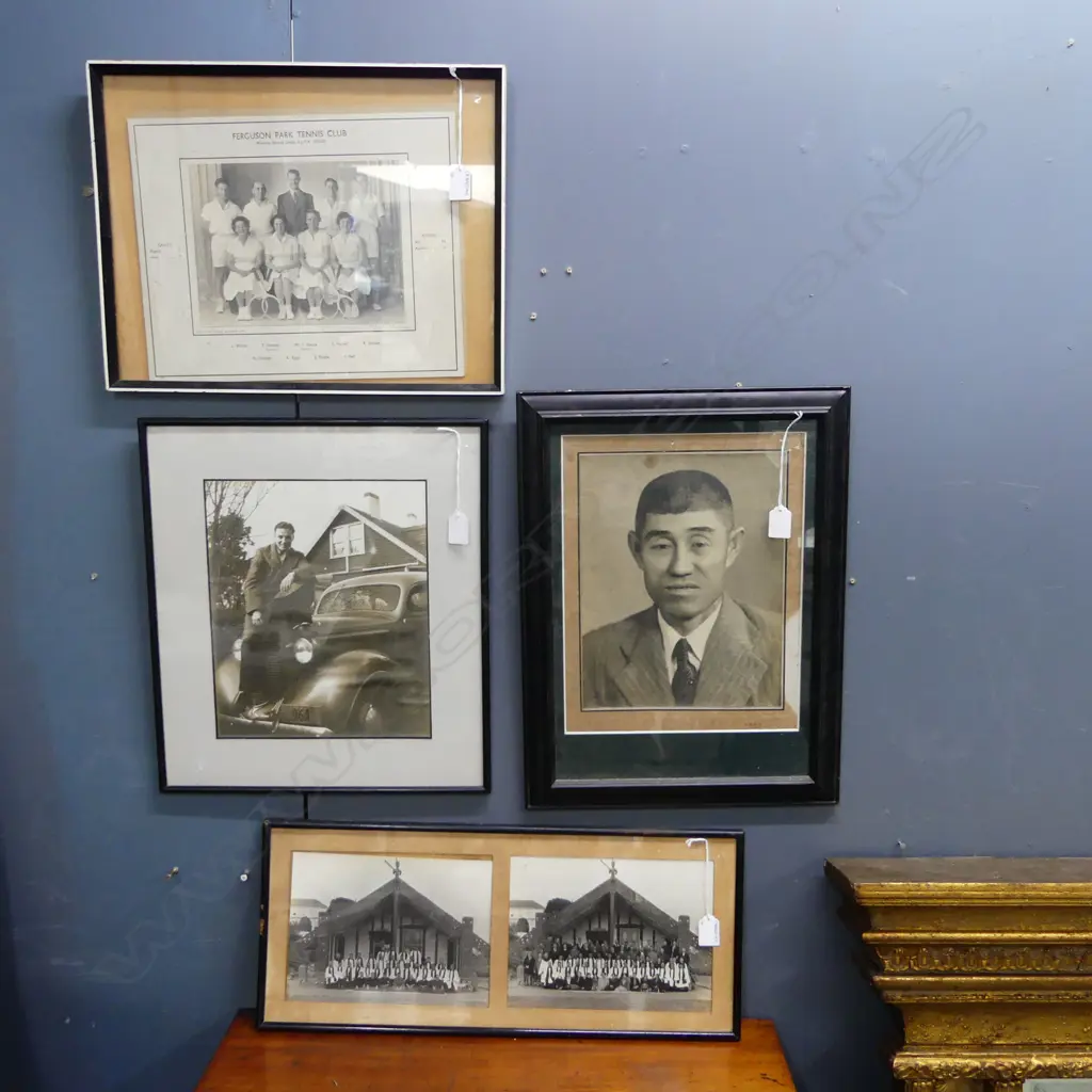 4 FRAMED PHOTOGRAPHS 340x270mm Image 1++