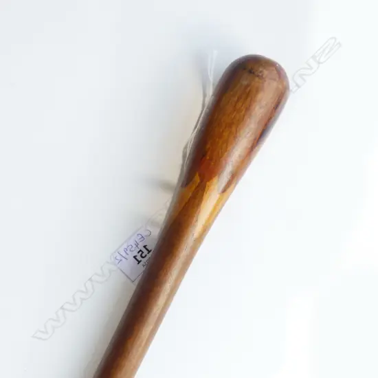 INLAID WOODEN WALKING STICK L.900mm
