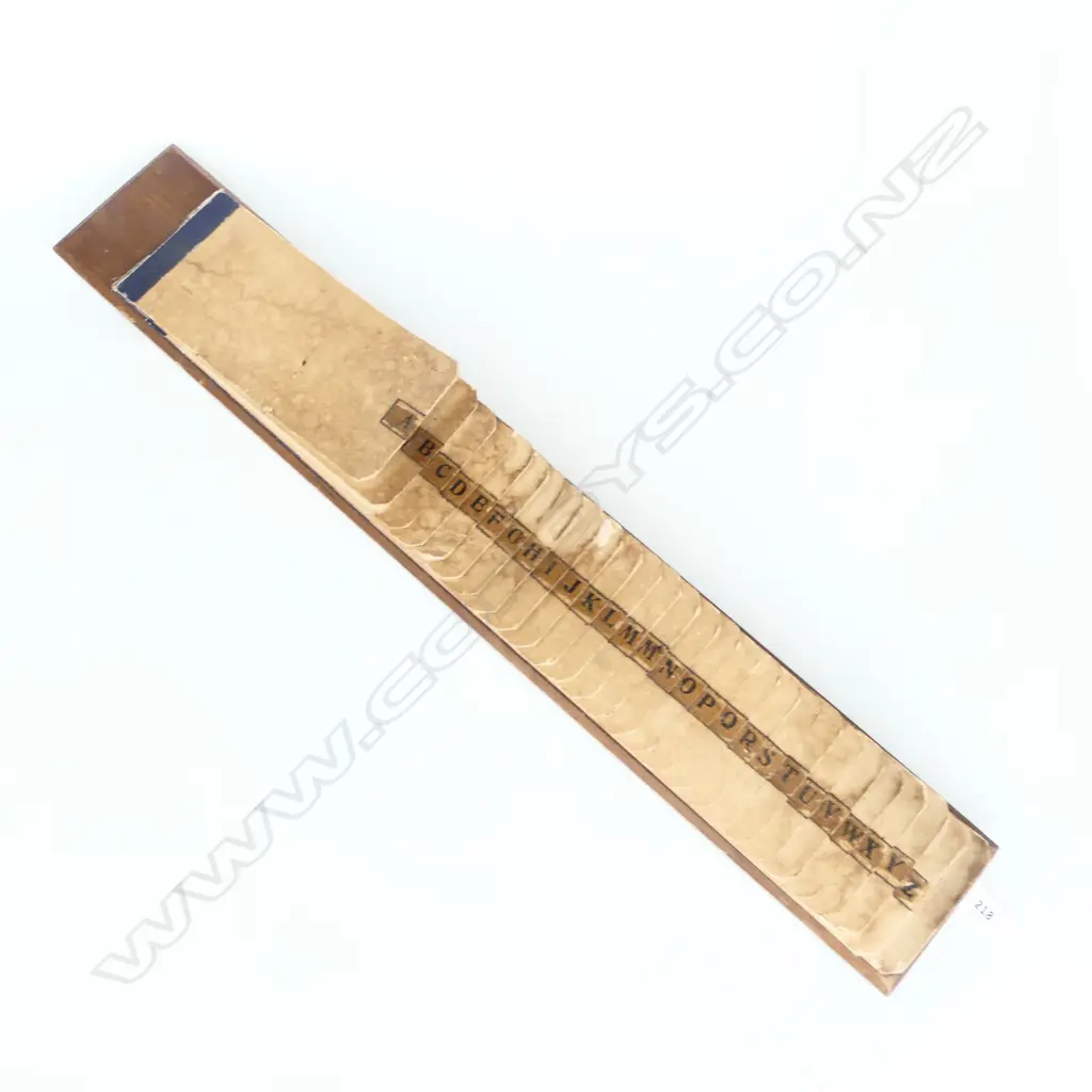 VINTAGE A-Z ORGANIZER L.710mm Image 1++