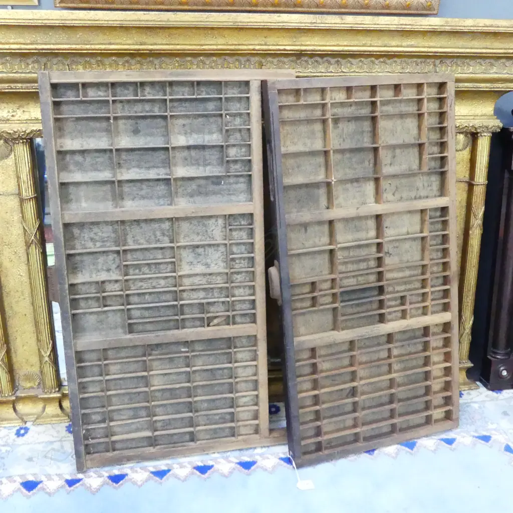 2 PRINTERS TRAY, APROX 820 x 425mm Image 1++