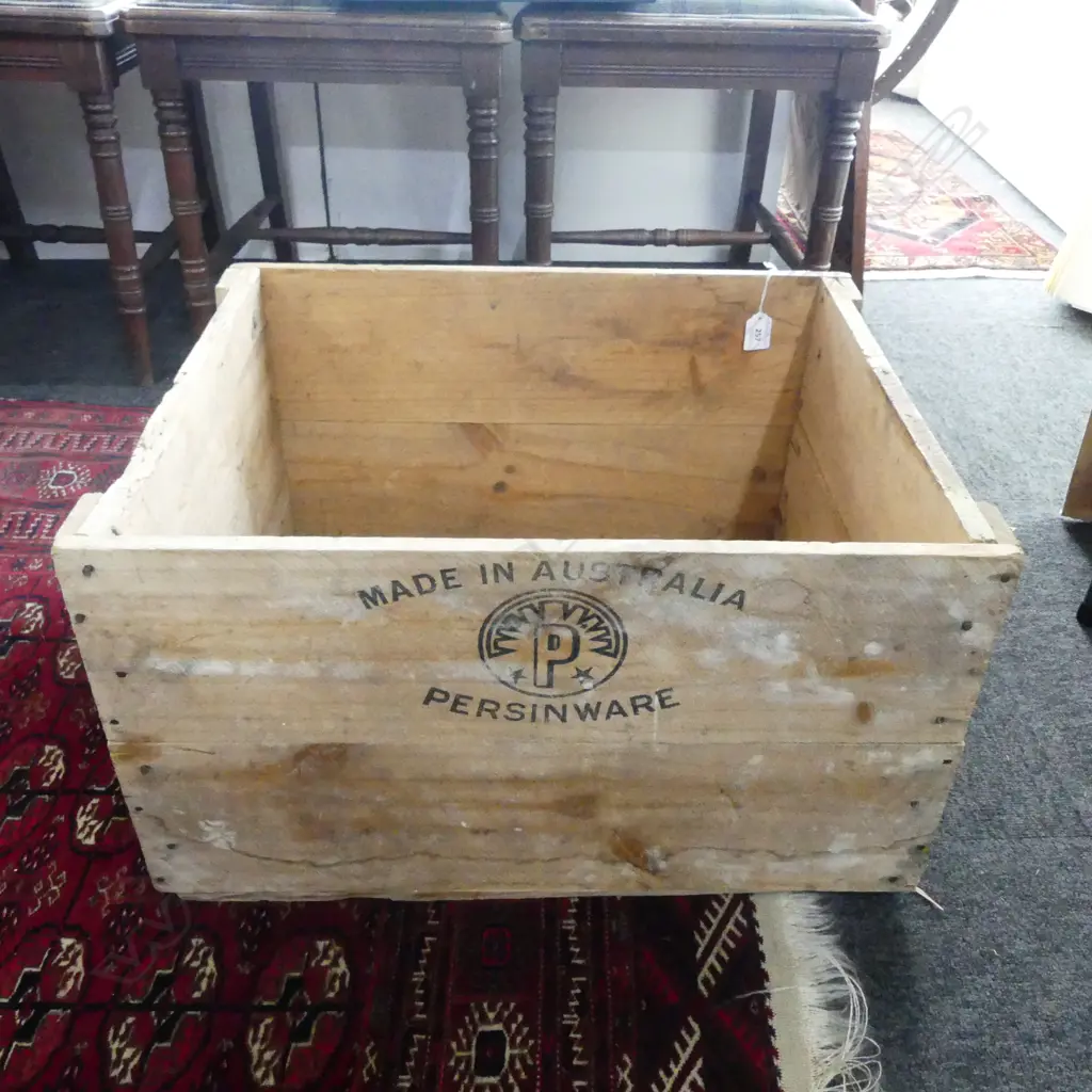 'PERSINWARE' WOODEN CRATE 560x440x320mm Image 1++