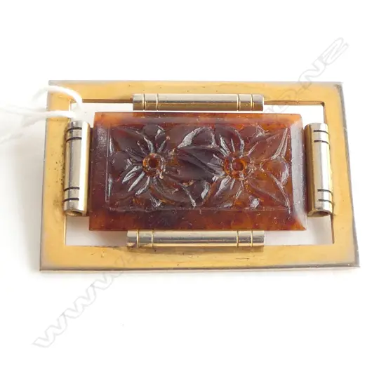 ART DECO BROOCH (MADE IN PARIS)