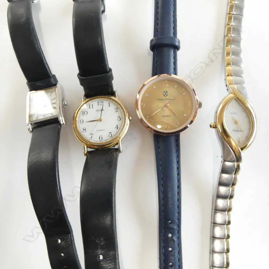 4 FASHION WRIST WATCHES Image 1++
