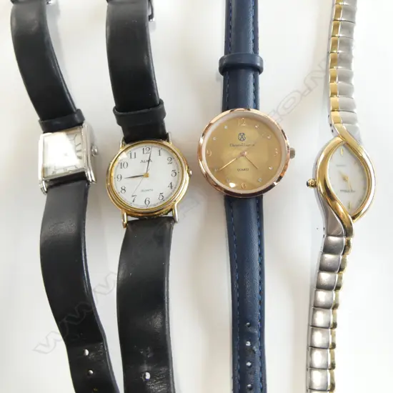 4 FASHION WRIST WATCHES