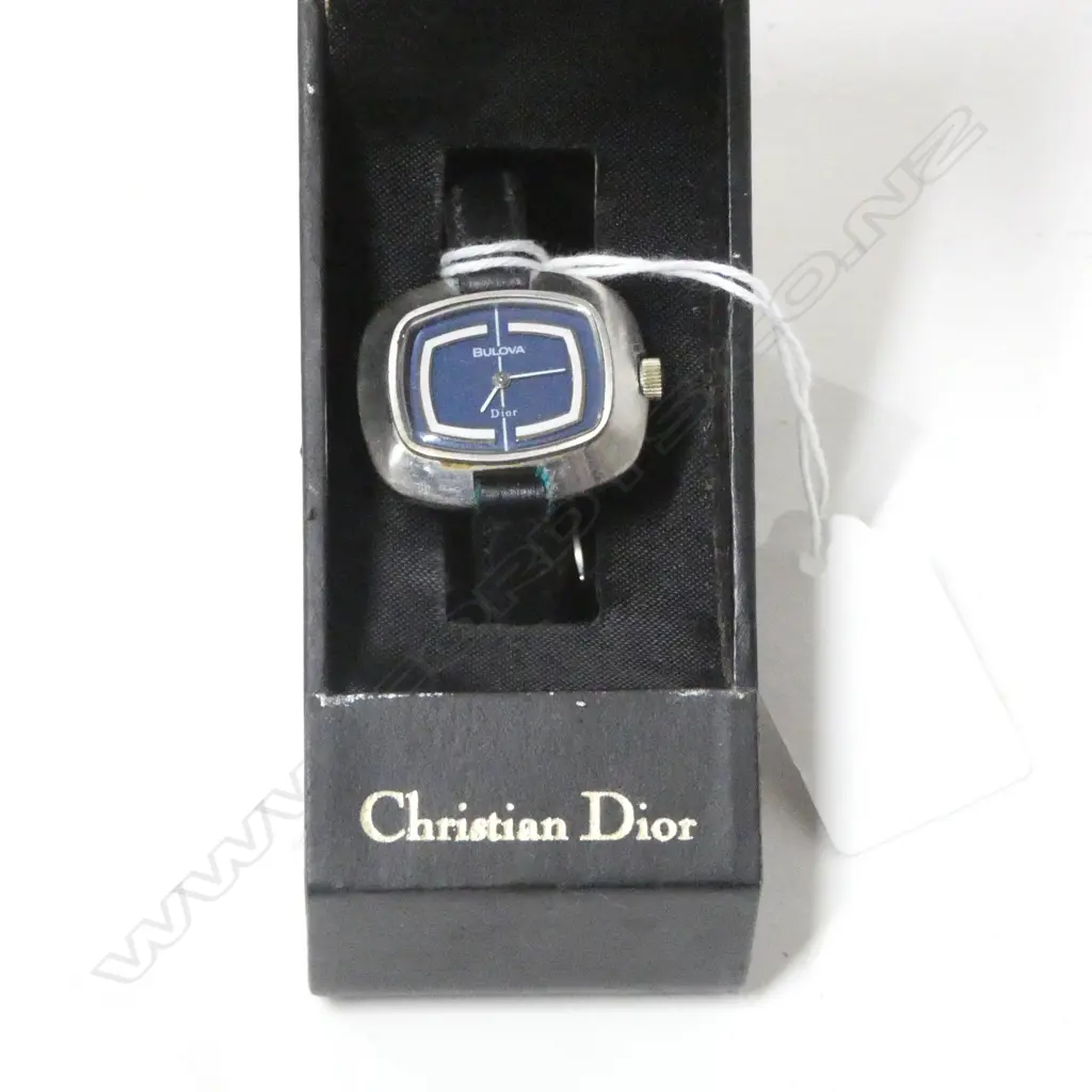 MID CENTURY BOXED CHRISTAN DIOR LADIES WRISTWATCH Image 1++