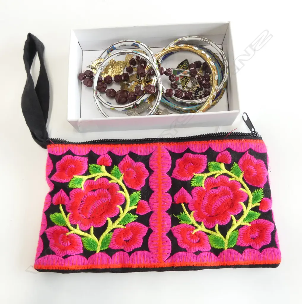 ASST. COSTUME JEWELLERY INCL. 6 BANGLES ETC Image 1++