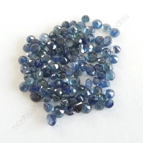 10CT SMALL ROUND SAPPHIRES - 3mm
