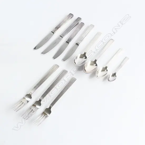 11 PCES. GEORG JENSEN CUTLERY 