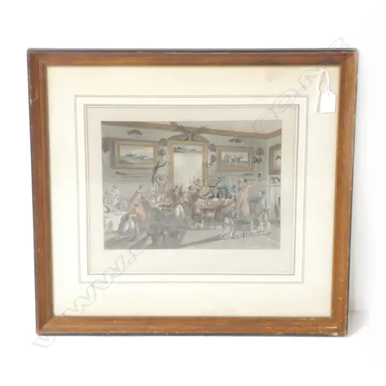 "THE TOASTS" FOX HUNTING, 230 x 310mm