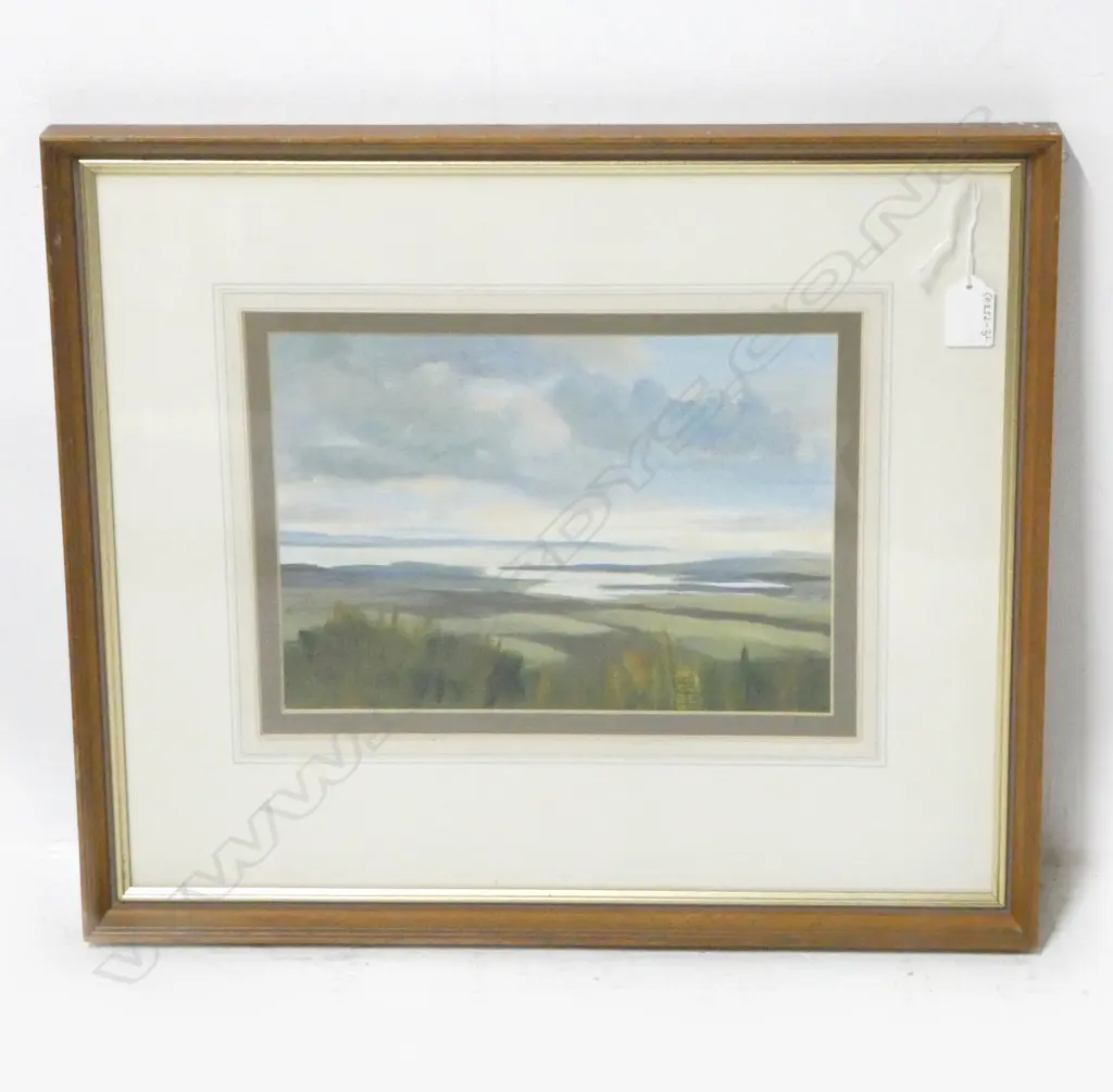 UNKNOWN (INITIALS  - WAITEMATA HARBOUR, ACRYLIC, SIGNED, 200 x 280mm Image 1++