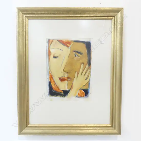 HAYLEY BROWN 'ADORATION' MIXED MEDIA 420x305mm