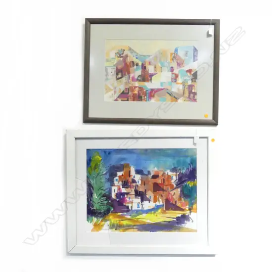 2 ORIGINAL W/Cs; 1 SIGNED ZULLY BAZIN w. CERTIFICATE OF AUTHENTICITY TO REVERSE, 530x660mm