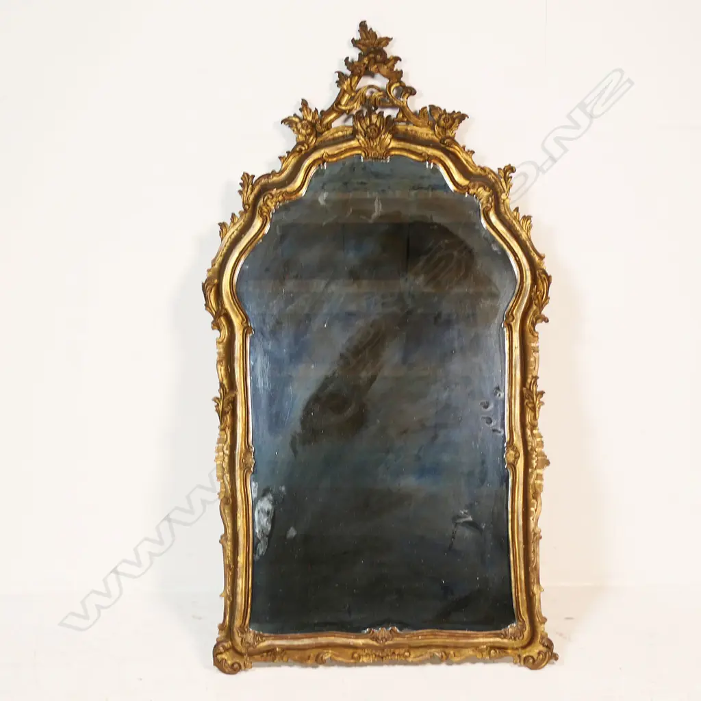 20thC FRENCH GILT MIRROR H.1230mm Image 1++