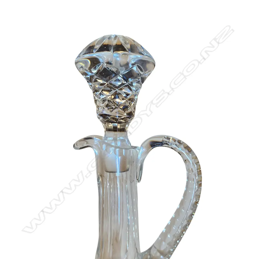CRYSTAL DECANTER WITH STOPPER - 380x150mm Image 1++