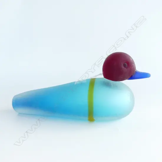 MURANO GLASS DUCK L220MM