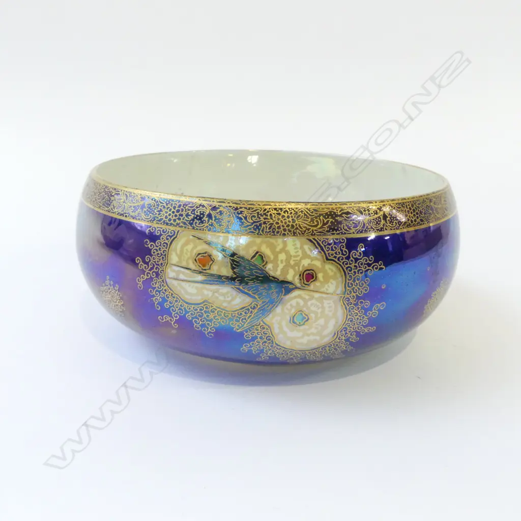 CARLTON WARE KINGFISHER BOWL 190mm dia Image 1++