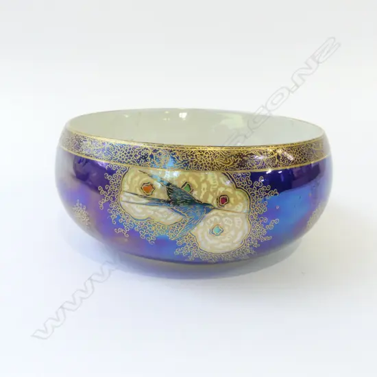 CARLTON WARE KINGFISHER BOWL 190mm dia