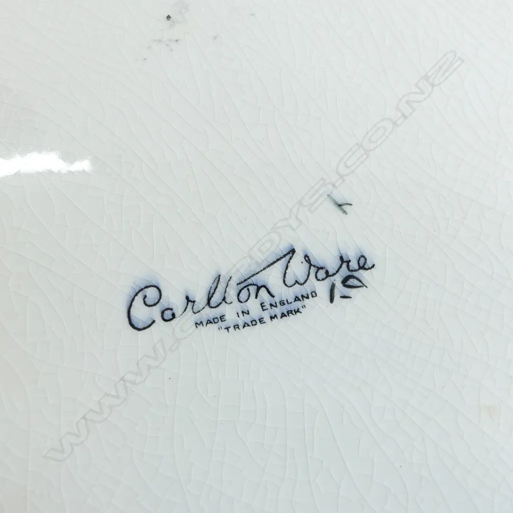 CARLTON WARE ICELAND POPPY CHARGER 330mm dia Image 1++